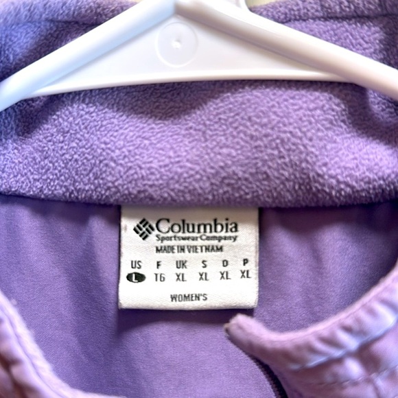 Vintage Columbia Purple Quilted Vest Size L - Picture 4 of 7